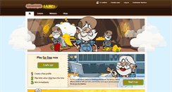 Desktop Screenshot of golddiggergames.com